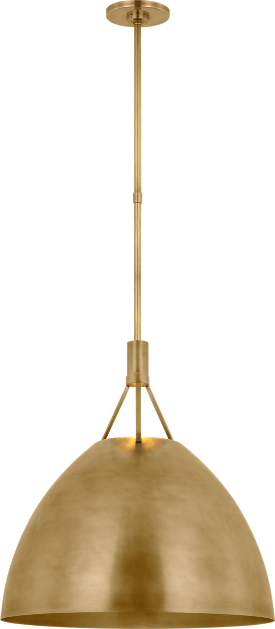 Sospeso Dome X-Large Pendant Natural Brass 2700K 90 CRI