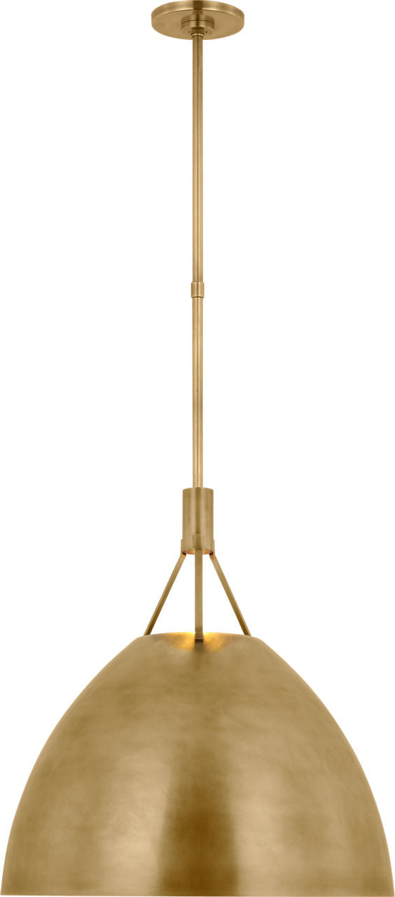 Sospeso Dome X-Large Pendant Natural Brass 2700K 90 CRI