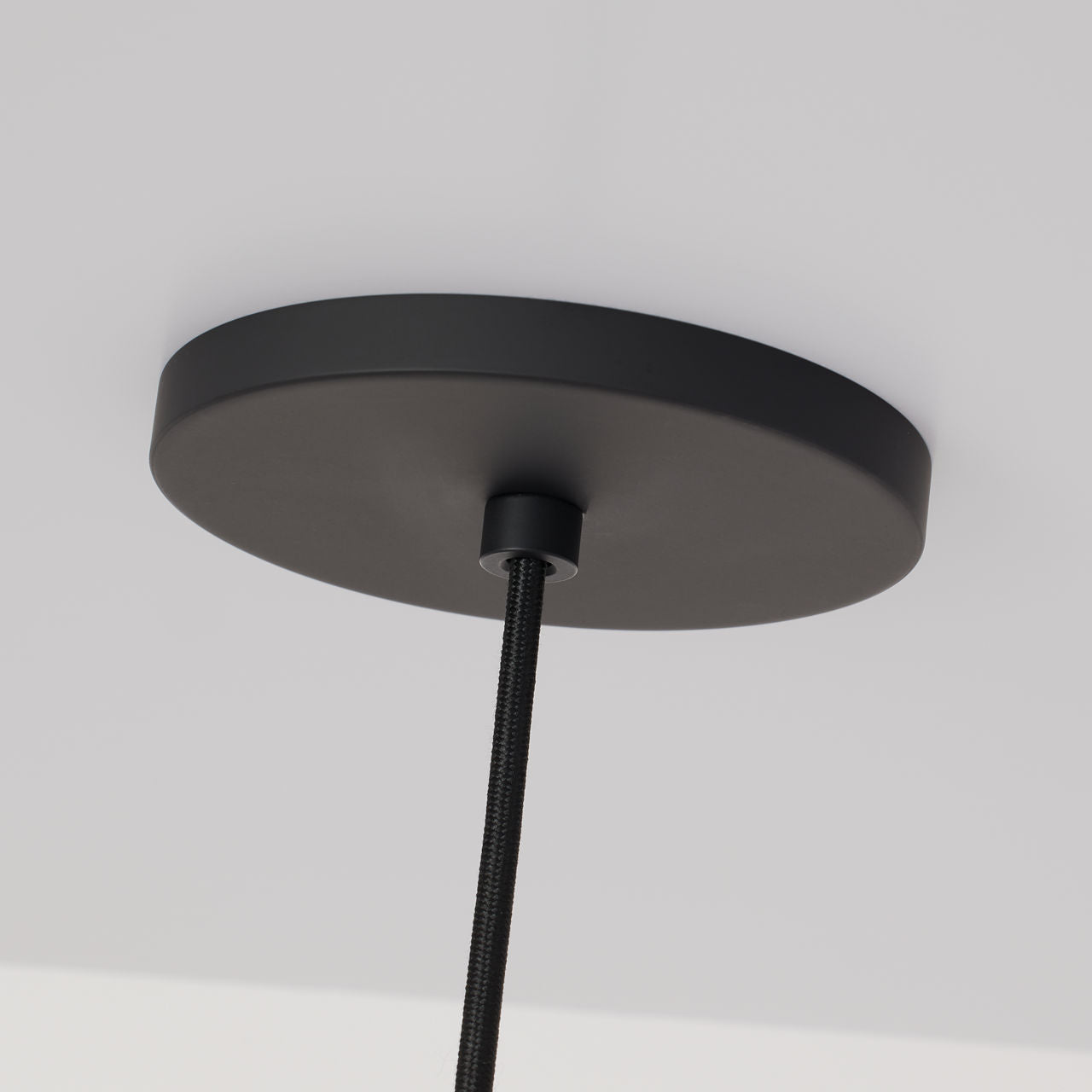 Alina Medium Accent Pendant Clear Nightshade Black LED 2700K 90 CRI lamp