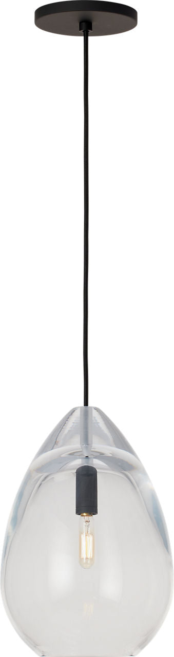 Alina Medium Accent Pendant | Clear Nightshade Black Bulb Not Included