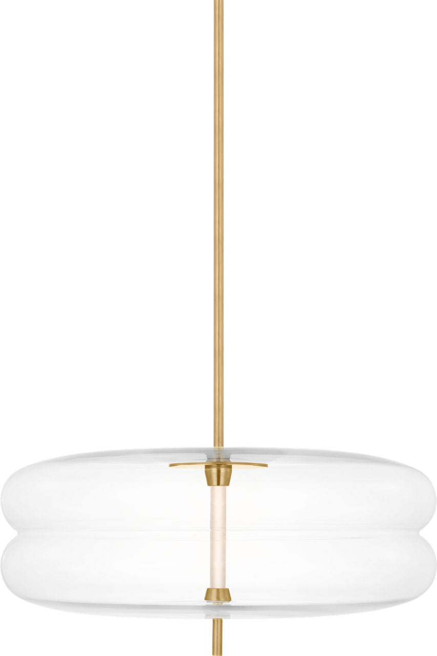 Shakkei Large Pendant | Natural Brass LED 2700K