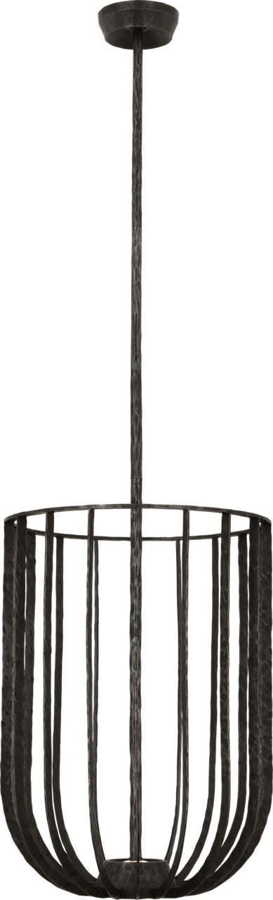 Sanchi Large Pendant aged iron 2700K 90 CRI