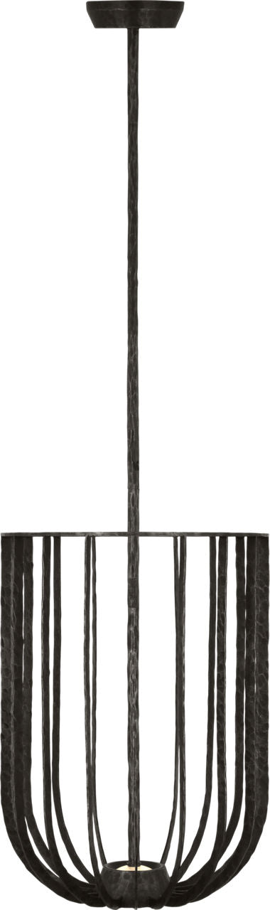 Sanchi Large Pendant aged iron 2700K 90 CRI