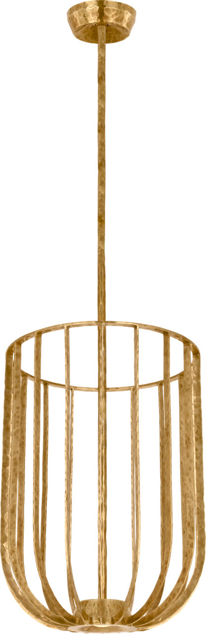 Sanchi Large Pendant Polished antique Brass 2700K 90 CRI