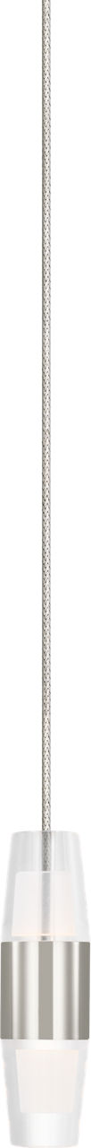 Lassell Short Mini Pendant FreeJack Polished Nickel 2700K 90 CRI