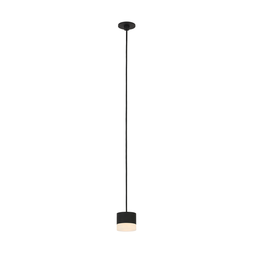 Gable Alabaster Port Alone Pendant Nightshade Black 3000K 90 CRI