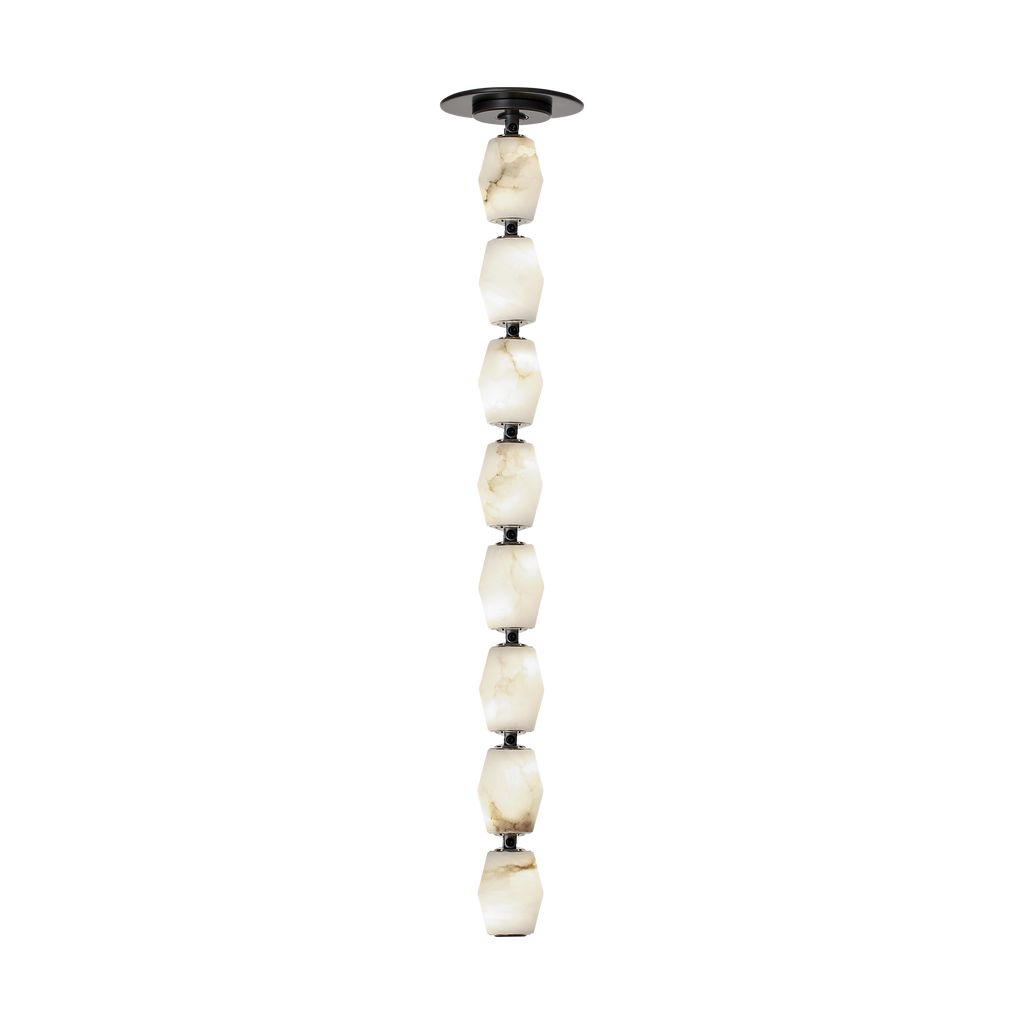 Collier Alabaster 24 Pendant | Bronze 2700K Remote 120V