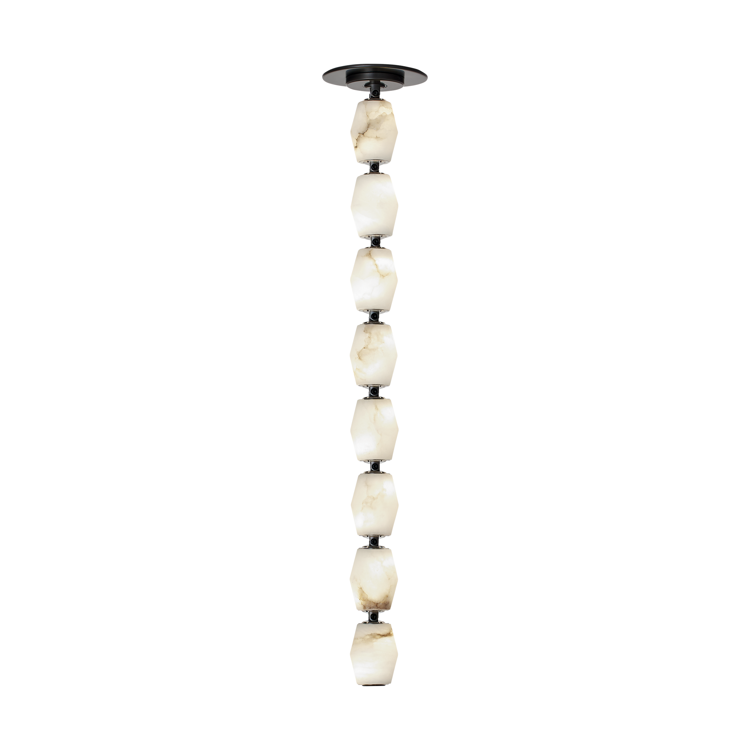 Collier Alabaster 24 Pendant | Bronze 2700K Remote 120V