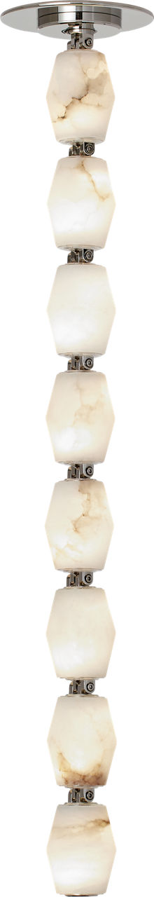 Collier Alabaster 24 Pendant | Polished Nickel 2700K Remote 277V