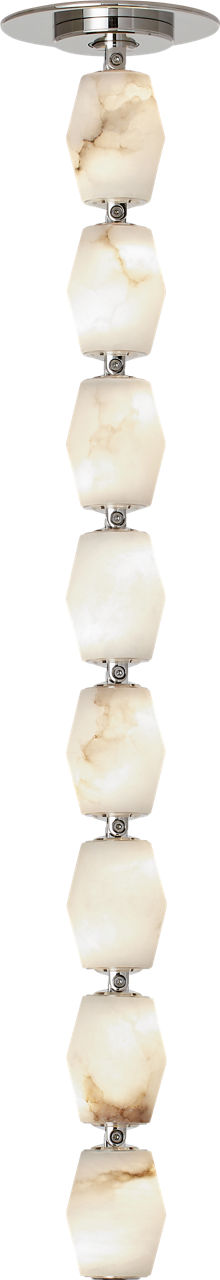 Collier Alabaster 24 Pendant | Polished Nickel 2700K Remote 277V