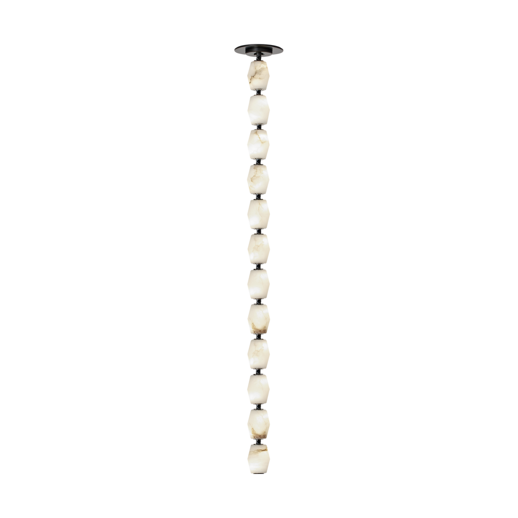 Collier Alabaster 36 Pendant | Bronze 2700K Remote 120V