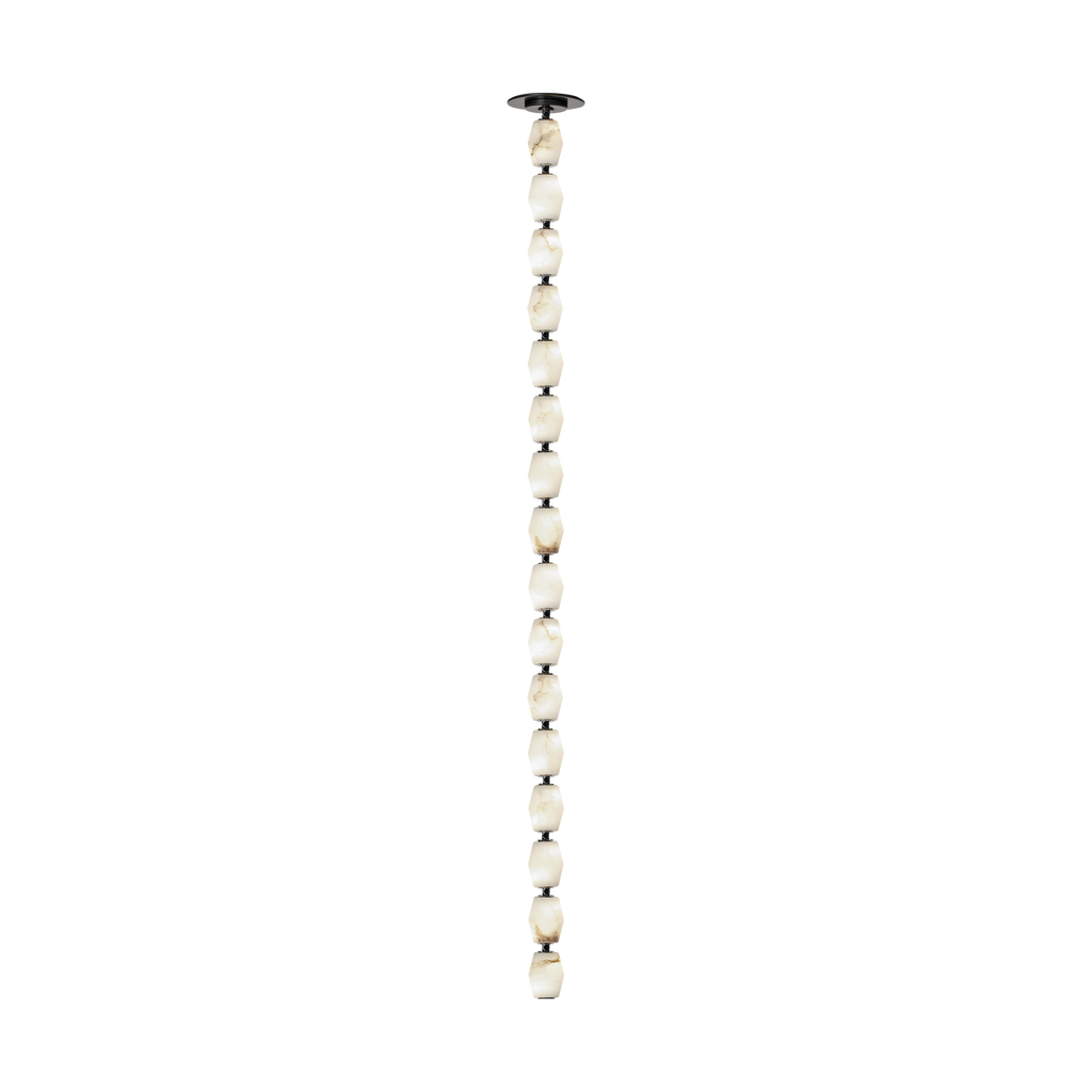 Collier Alabaster 48 Pendant | Bronze 2700K Remote 120V