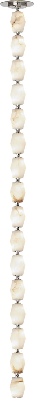 Collier Alabaster 48 Pendant | Polished Nickel 2700K Remote 120V