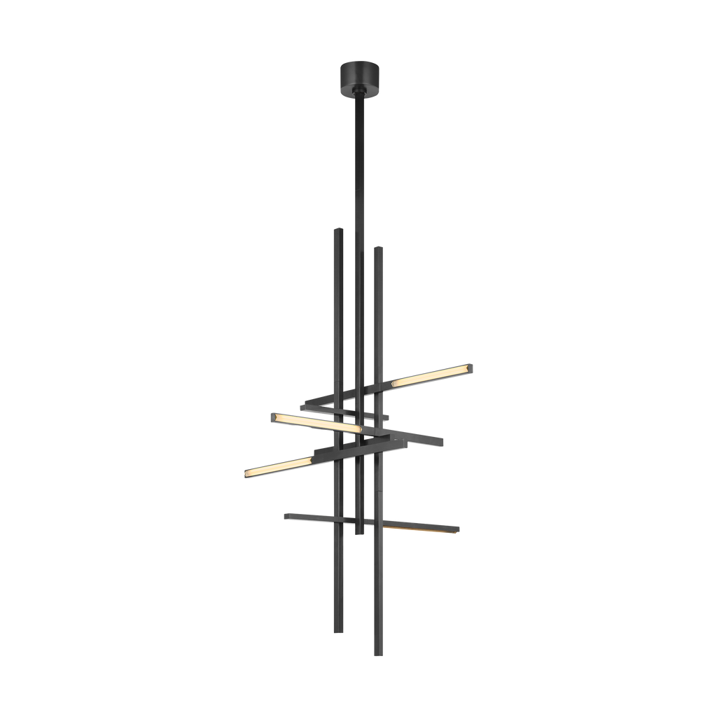 Cityscape X-Large Pendant Clear Crystal Bronze 2700K 90 CRI