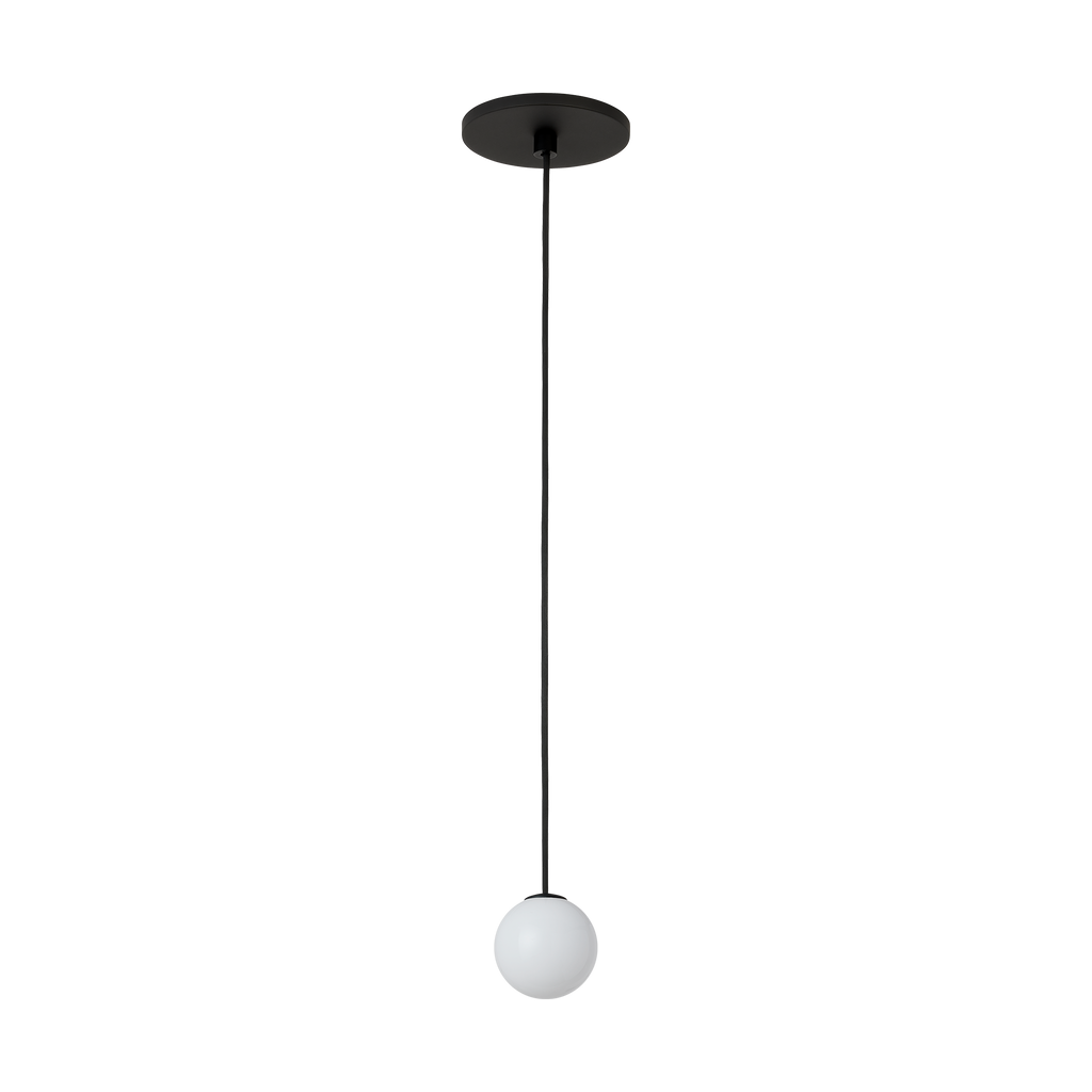 Orbet 1 Light Pendant Nightshade Black 2700K 90 CRI
