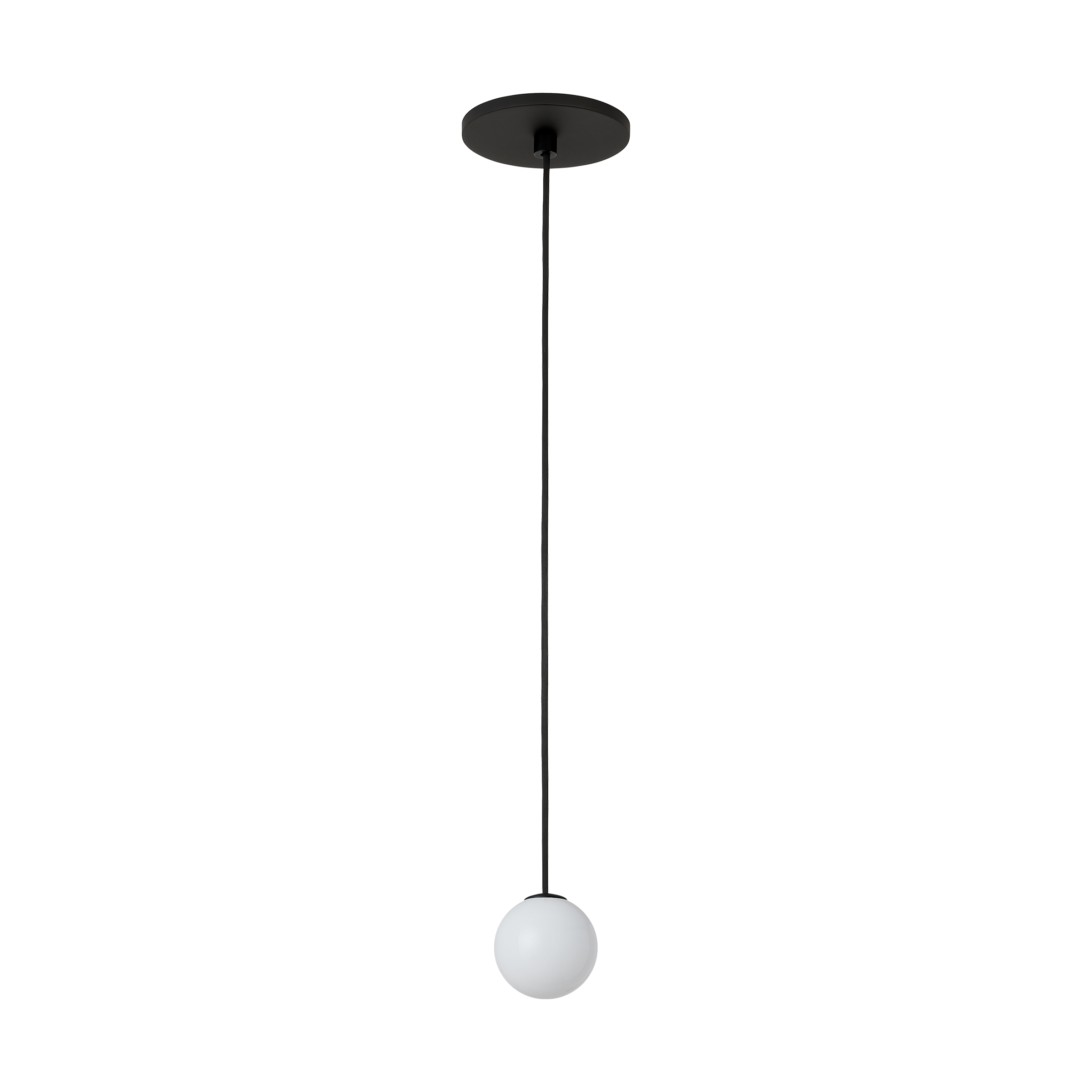 Orbet 1 Light Pendant Nightshade Black 2700K 90 CRI