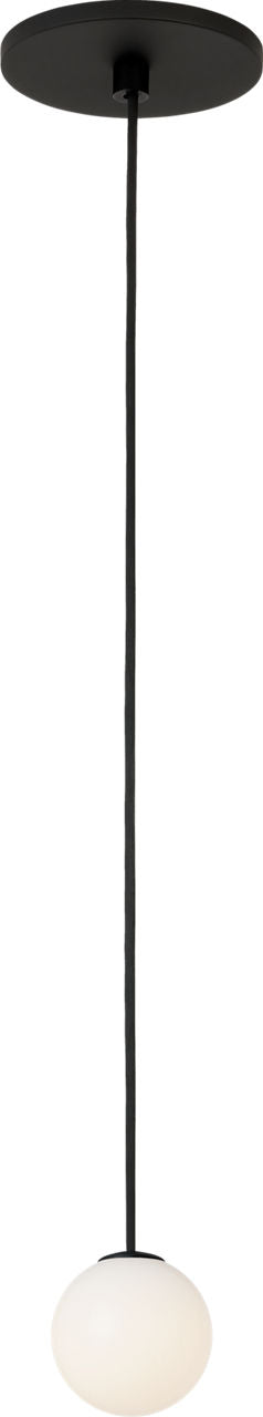 Orbet 1 Light Pendant Nightshade Black 2700K 90 CRI
