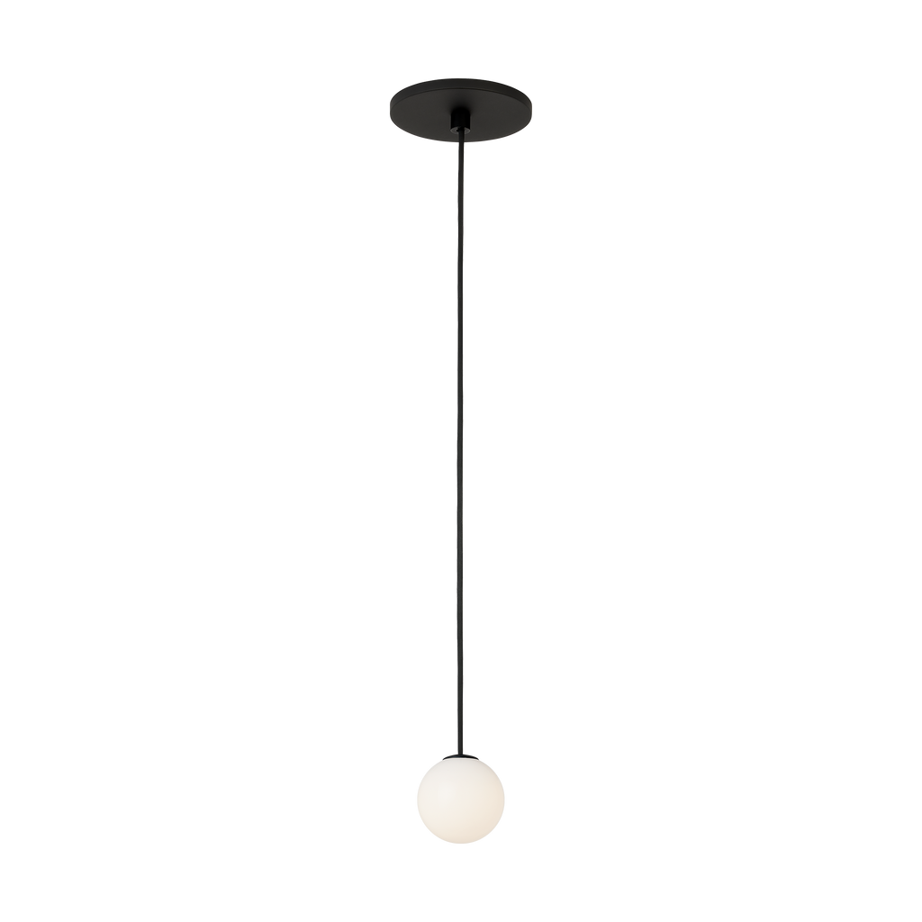 Orbet 1 Light Pendant Nightshade Black 2700K 90 CRI