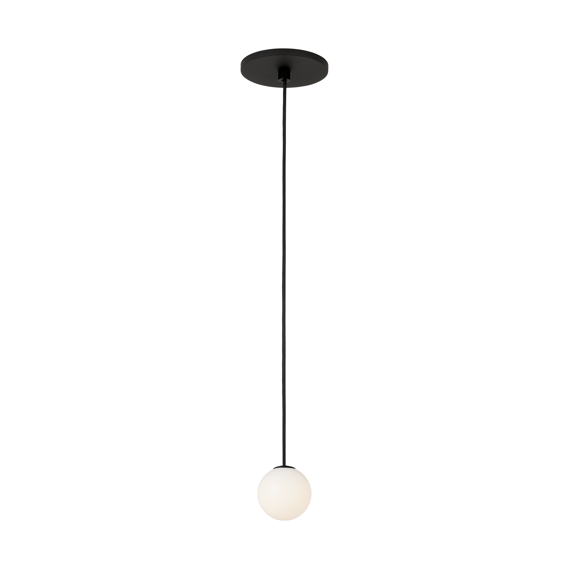 Orbet 1 Light Pendant Nightshade Black 2700K 90 CRI
