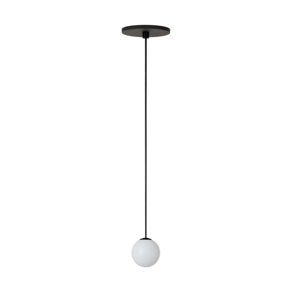 Orbet 1 Light Pendant Nightshade Black 2700K 90 CRI
