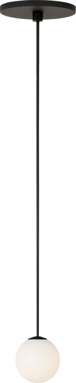 Orbet 1 Light Pendant Nightshade Black 2700K 90 CRI
