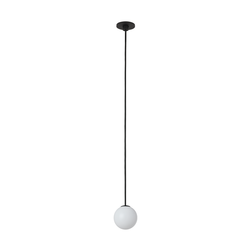 Orbet 1 Light Port Alone Pendant Nightshade Black 2700K 90 CRI