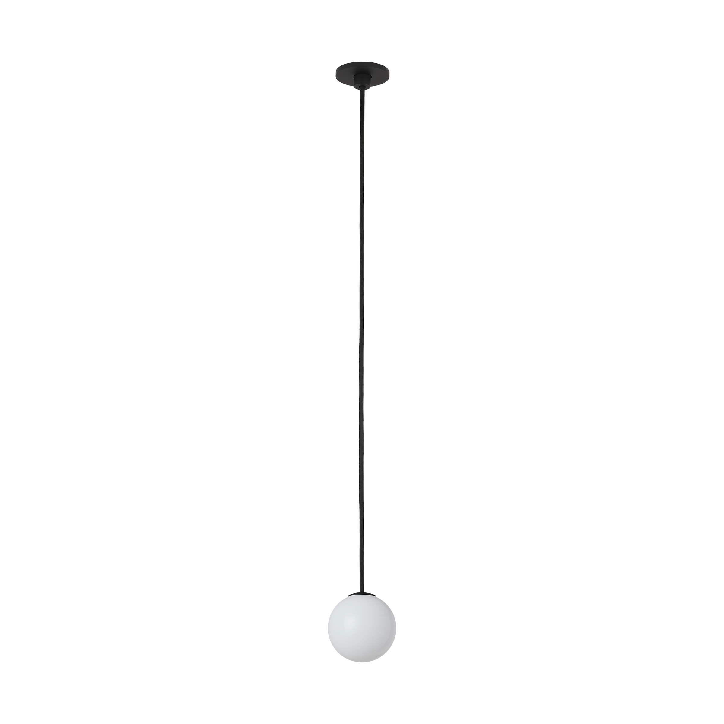 Orbet 1 Light Port Alone Pendant Nightshade Black 2700K 90 CRI