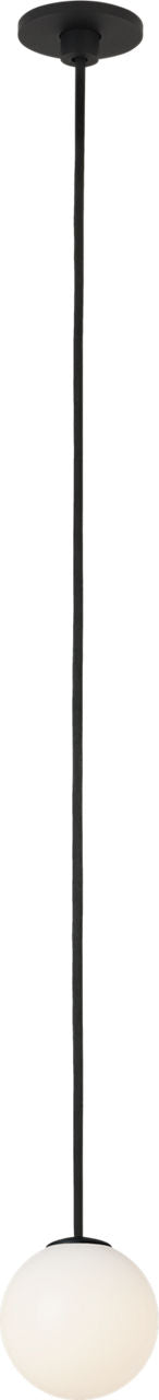 Orbet 1 Light Port Alone Pendant Nightshade Black 2700K 90 CRI