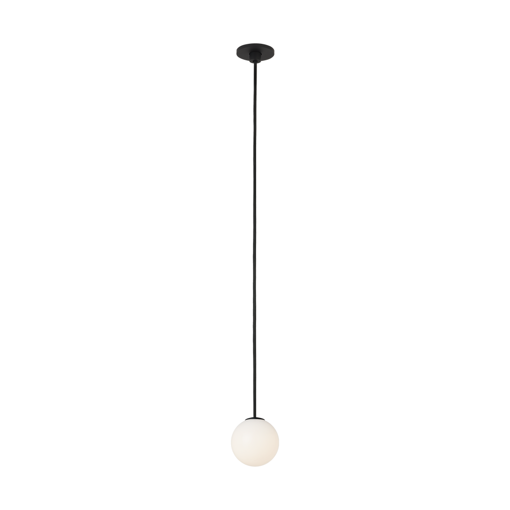 Orbet 1 Light Port Alone Pendant Nightshade Black 2700K 90 CRI