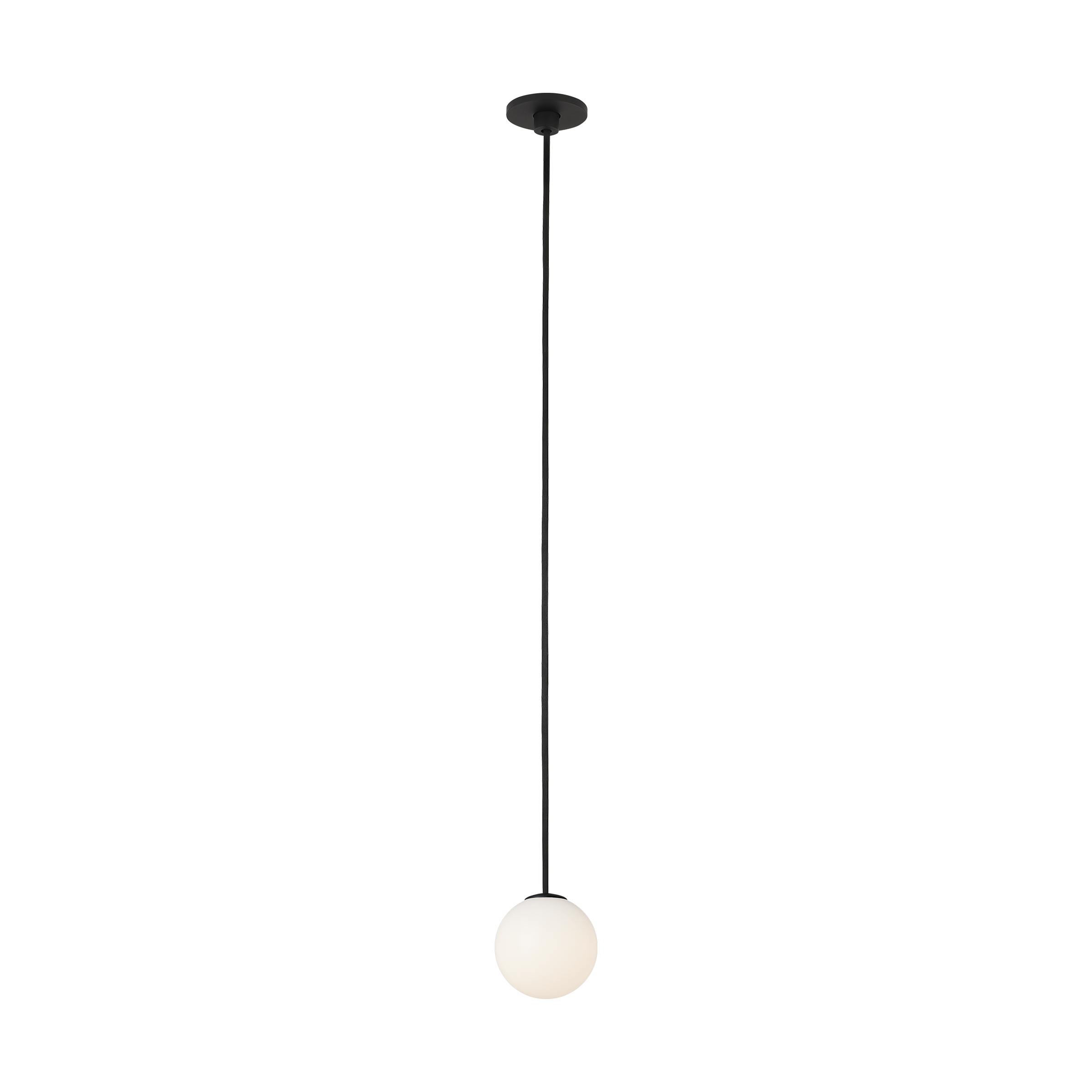 Orbet 1 Light Port Alone Pendant Nightshade Black 2700K 90 CRI
