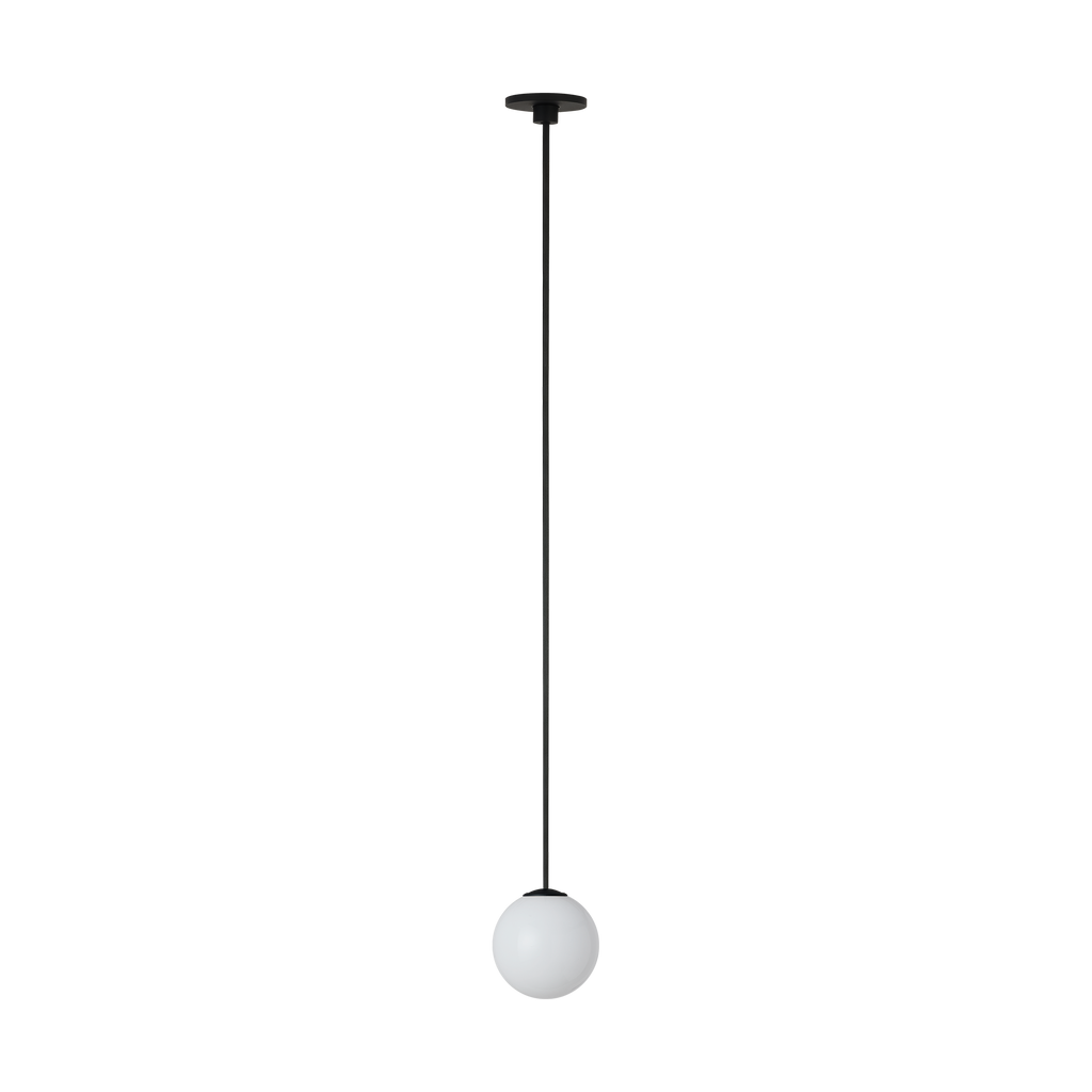 Orbet 1 Light Port Alone Pendant Nightshade Black 2700K 90 CRI