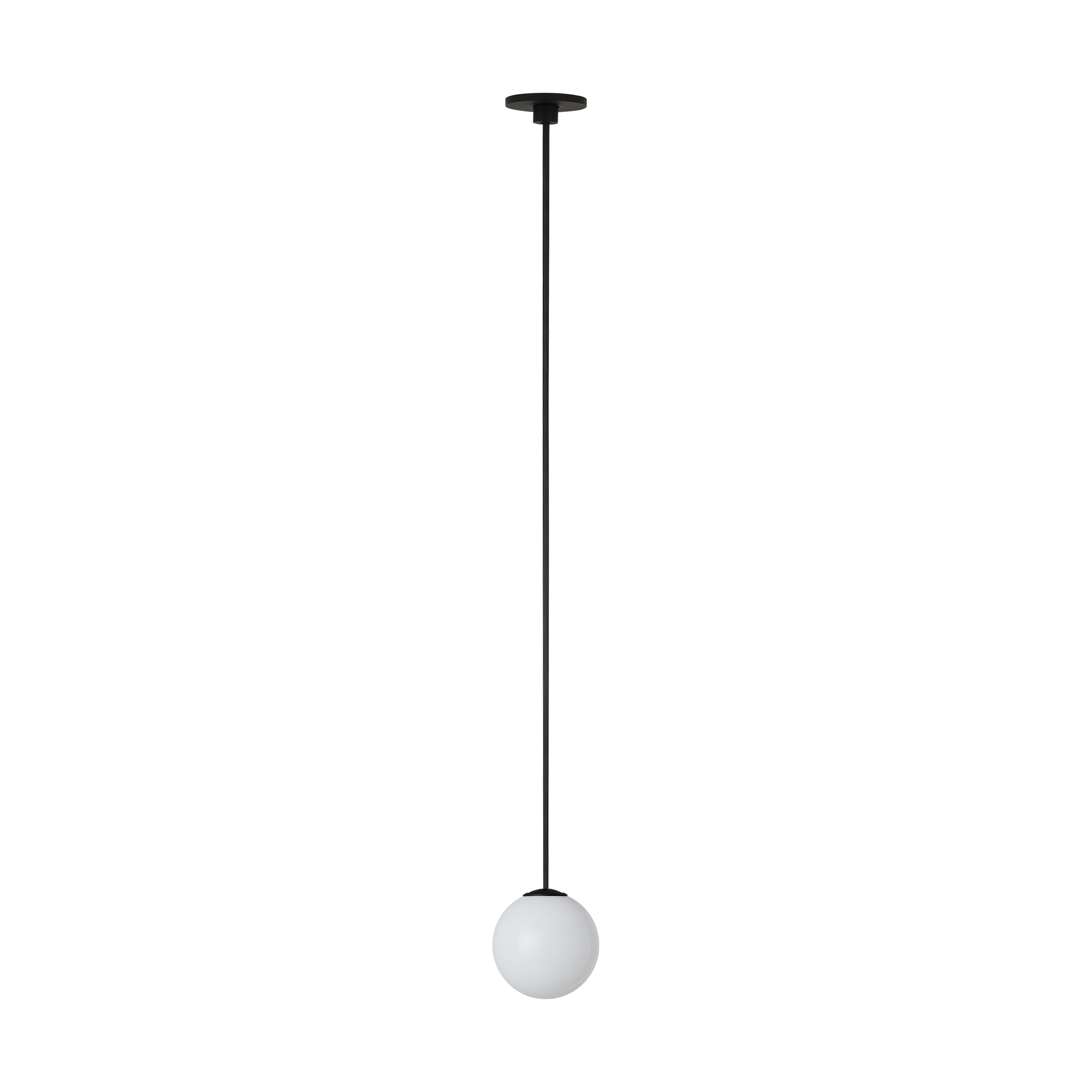 Orbet 1 Light Port Alone Pendant Nightshade Black 2700K 90 CRI