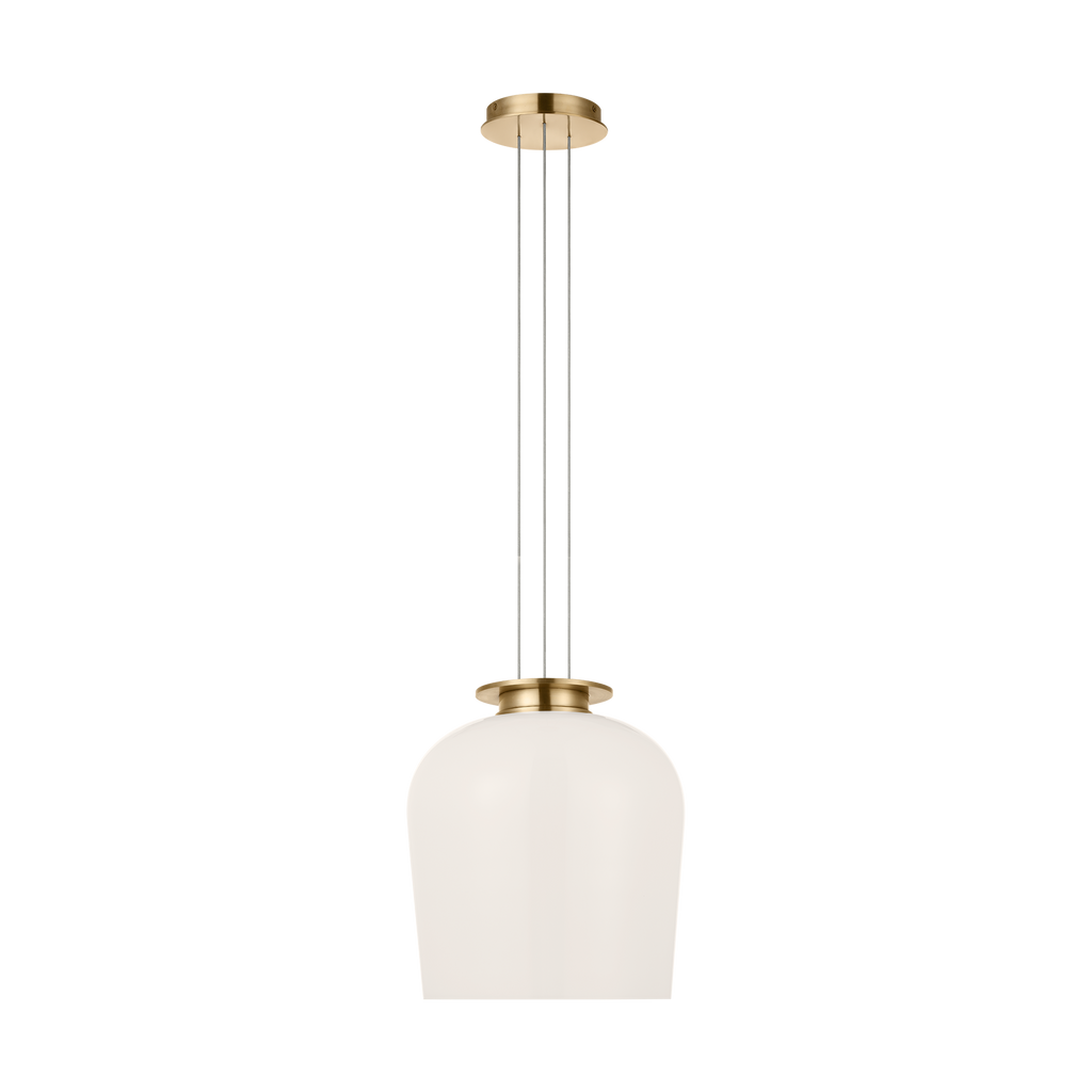 Vetro 13 Pendant Hand Rubbed Antique Brass 2700K 90 CRI