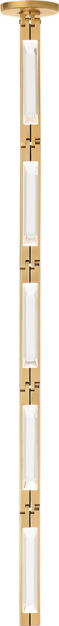 Catena 26 Pendant | Hand-Rubbed Antique Brass 3000K Remote 120V
