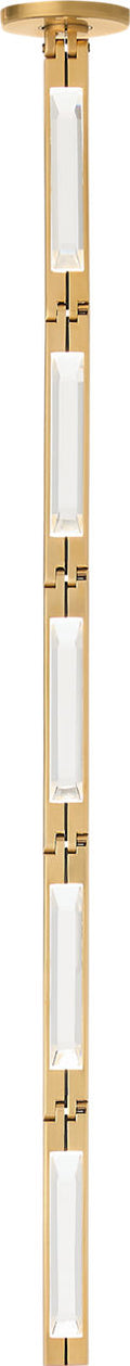 Catena 26 Pendant | Hand-Rubbed Antique Brass 3000K Remote 120V