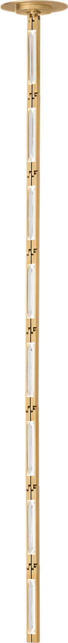 Catena 41 Pendant | Hand-Rubbed Antique Brass 2700K Remote 277V