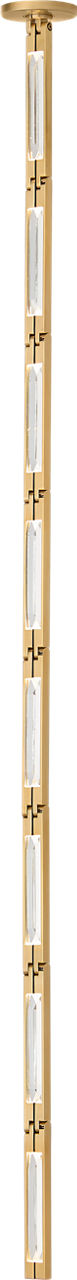 Catena 41 Pendant | Hand-Rubbed Antique Brass 2700K Remote 120V