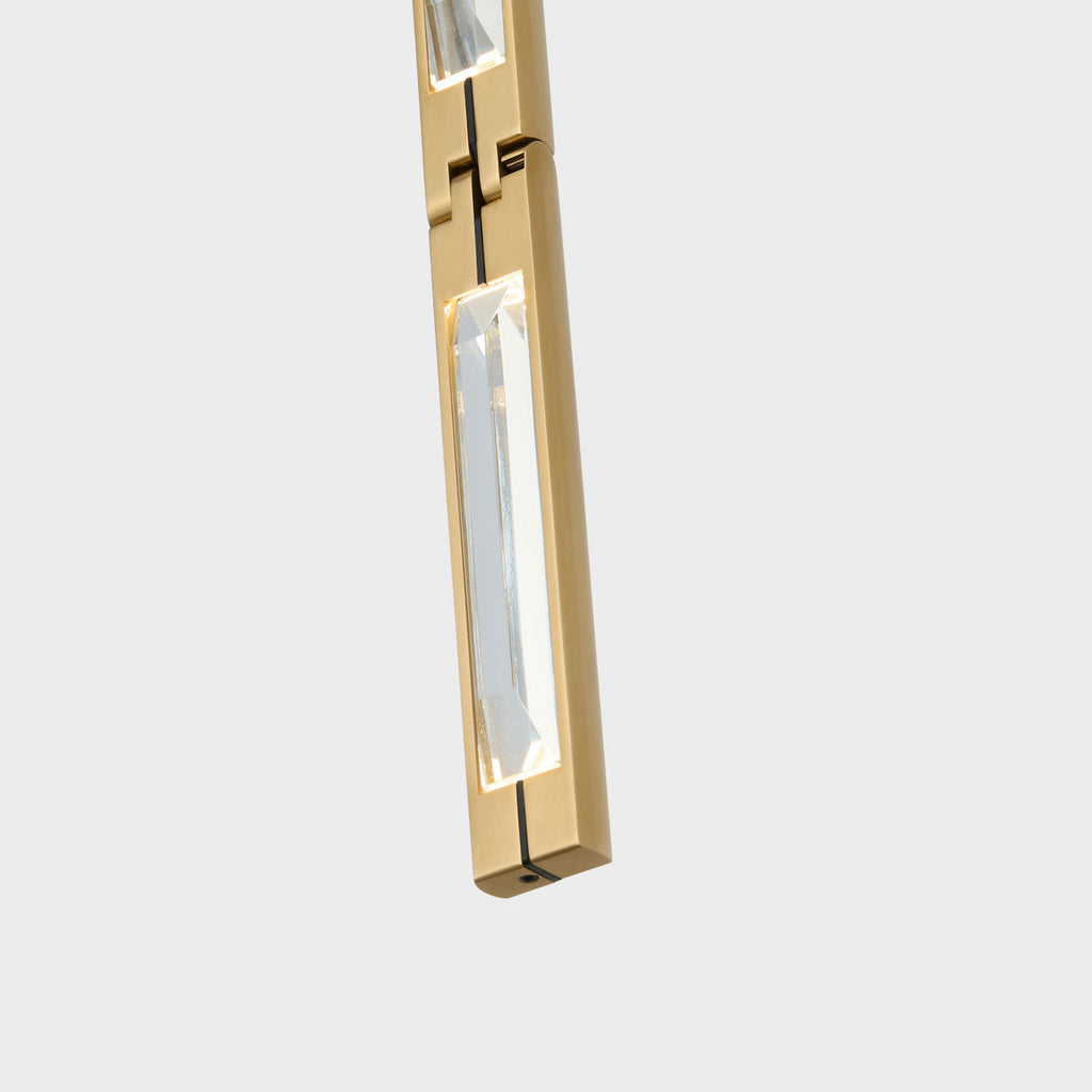 Catena 41 Pendant | Hand-Rubbed Antique Brass 2700K Remote 120V