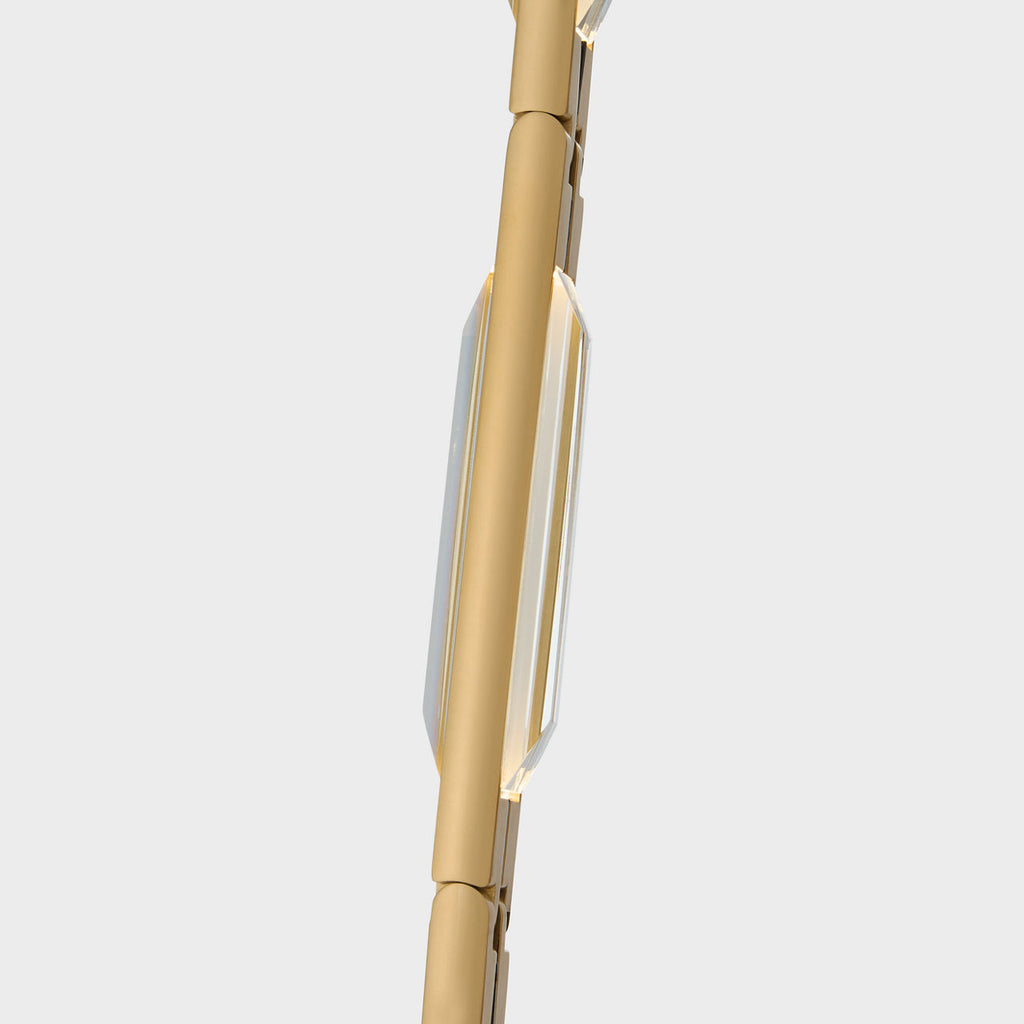 Catena 41 Pendant | Hand-Rubbed Antique Brass 3000K Remote 120V
