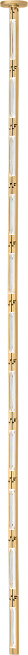Catena 57 Pendant | Hand-Rubbed Antique Brass 3000K Remote 120V