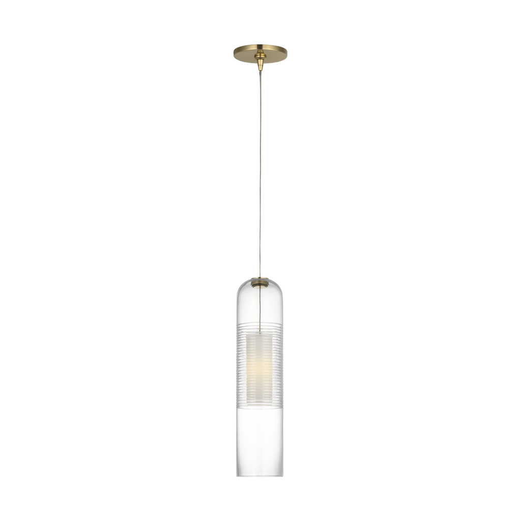 Leano 15 Pendant Monopoint Hand-Rubbed Antique Brass 2700K 90 CRI