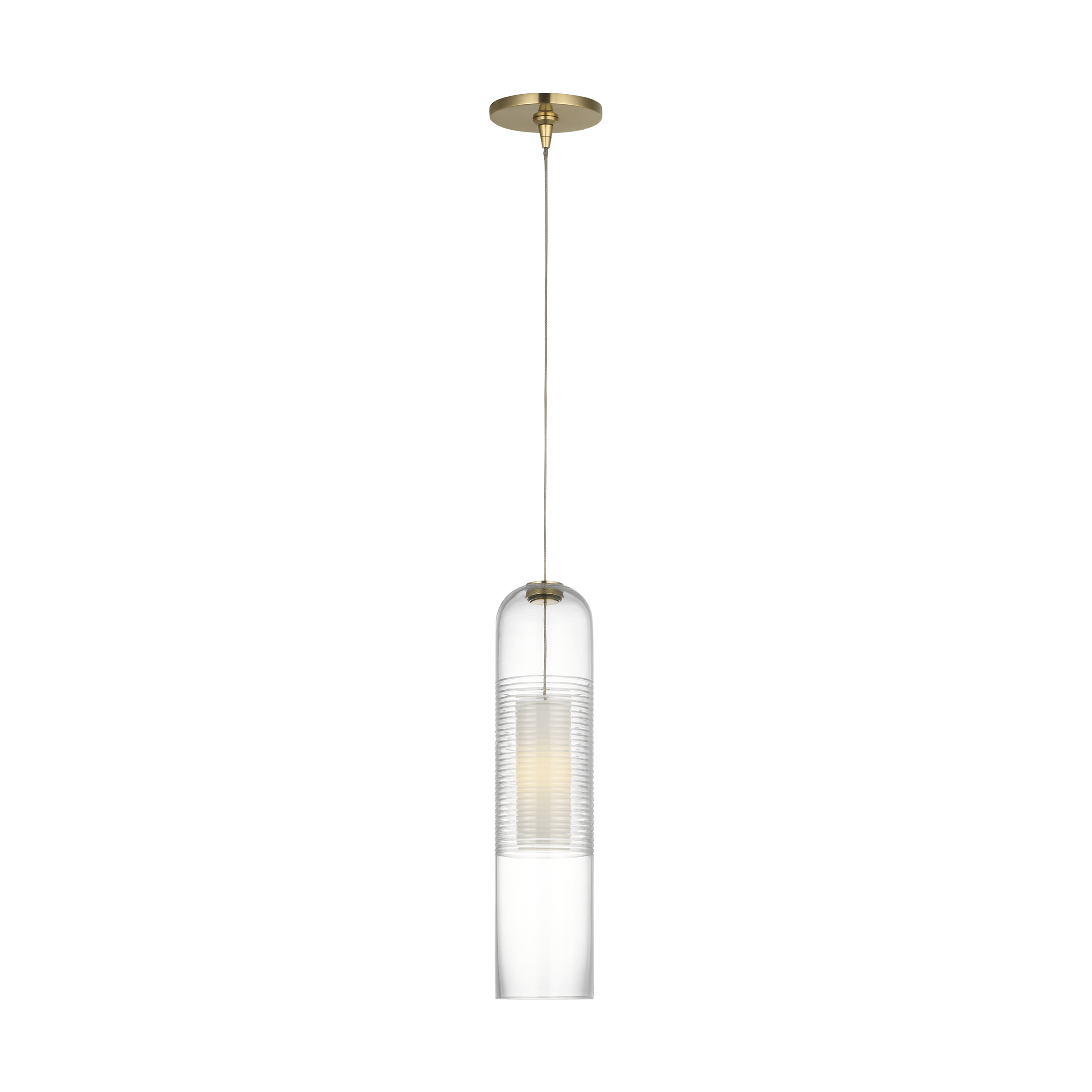 Leano 15 Pendant Monopoint Hand-Rubbed Antique Brass 2700K 90 CRI
