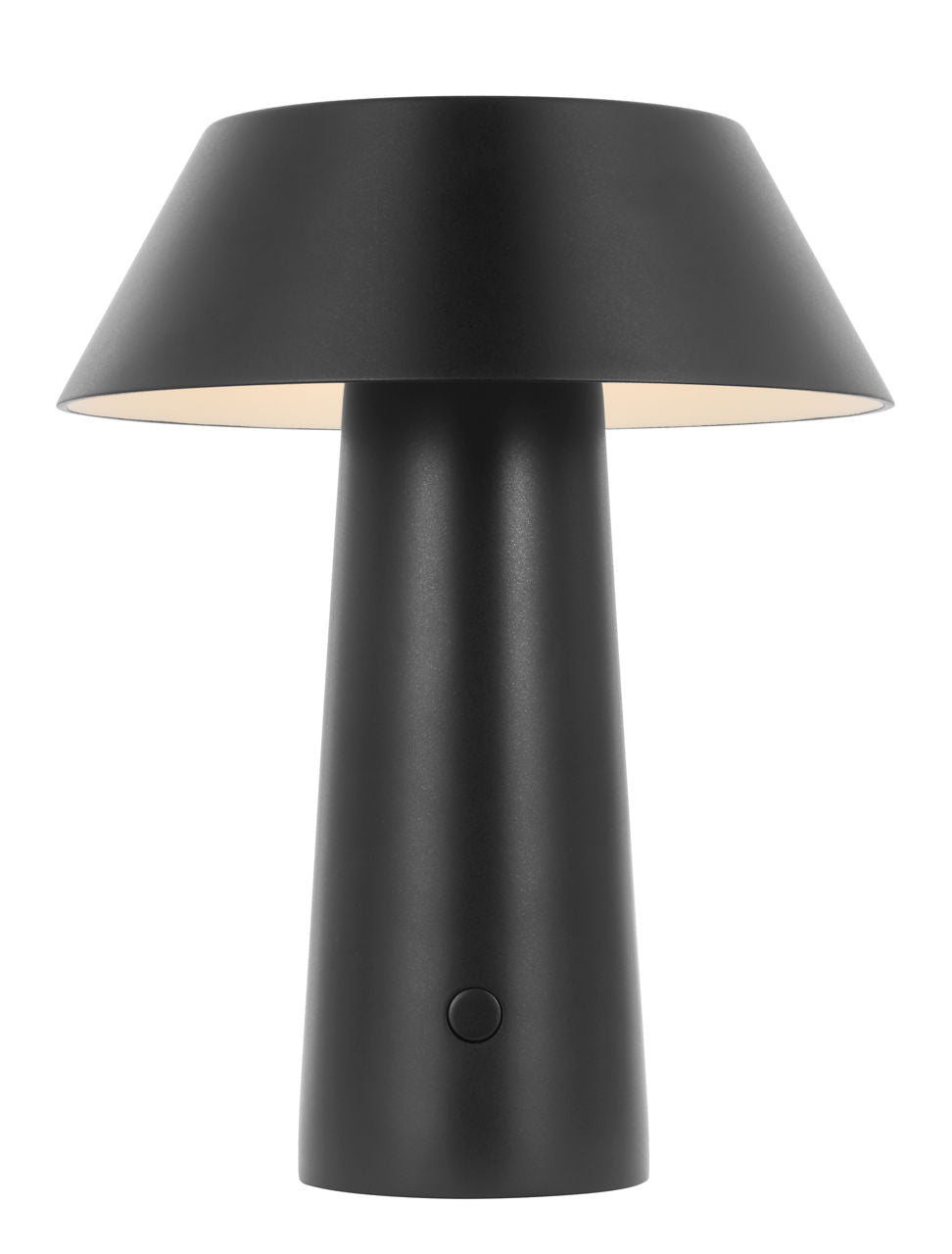 Sesa Short Accent Rechargeable Table Lamp Black 2700K 90 CRI