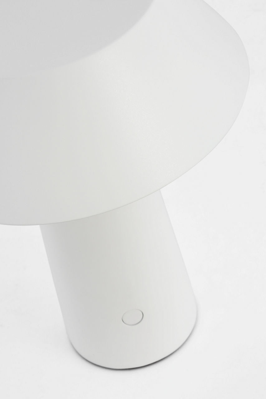 Sesa Short Accent Rechargeable Table Lamp Matte White 2700K 90 CRI