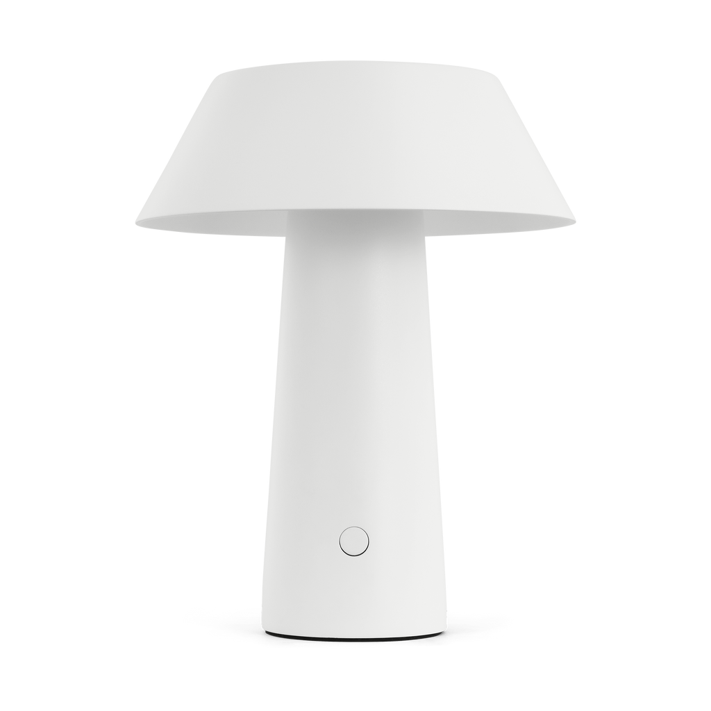 Sesa Short Accent Rechargeable Table Lamp Matte White 2700K 90 CRI