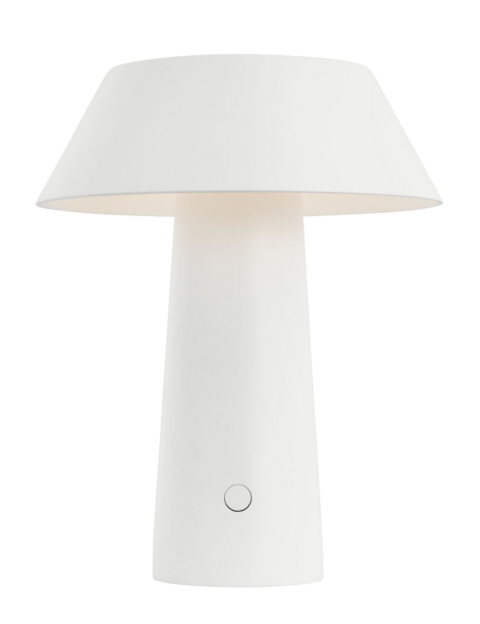 Sesa Short Accent Rechargeable Table Lamp Matte White 2700K 90 CRI
