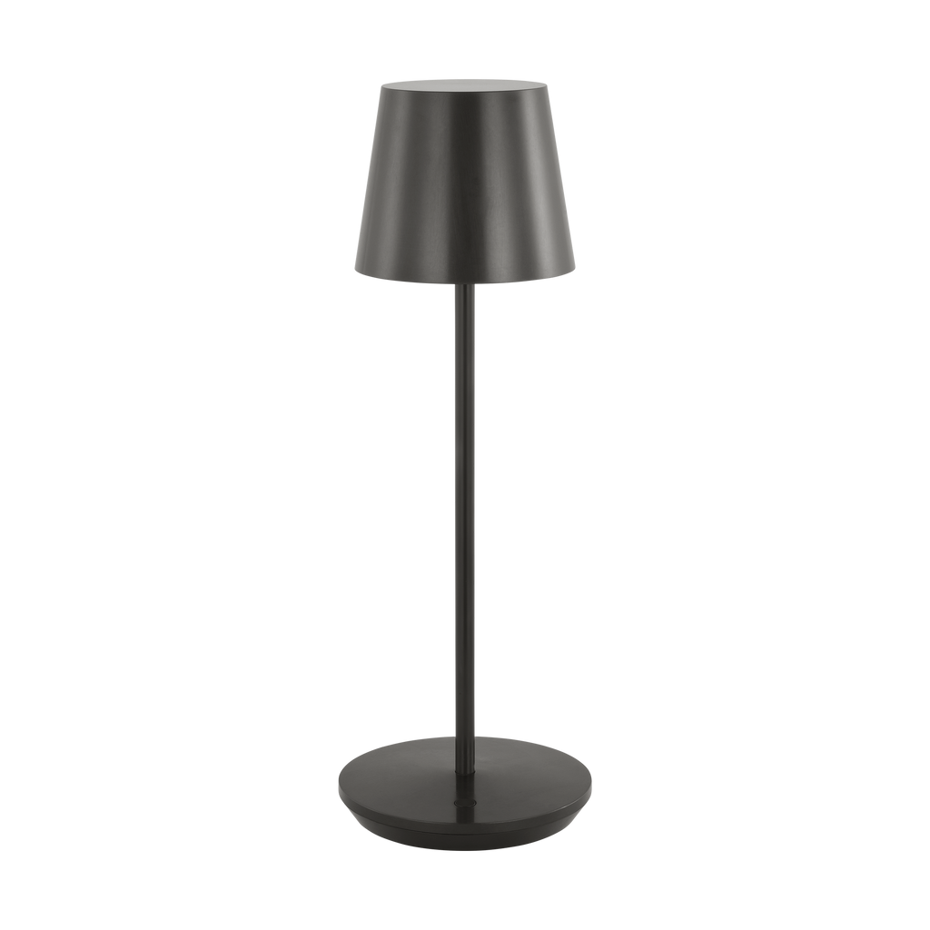 Nevis Accent Rechargeable Table Lamp Bronze 2700K 90 CRI wall charger included