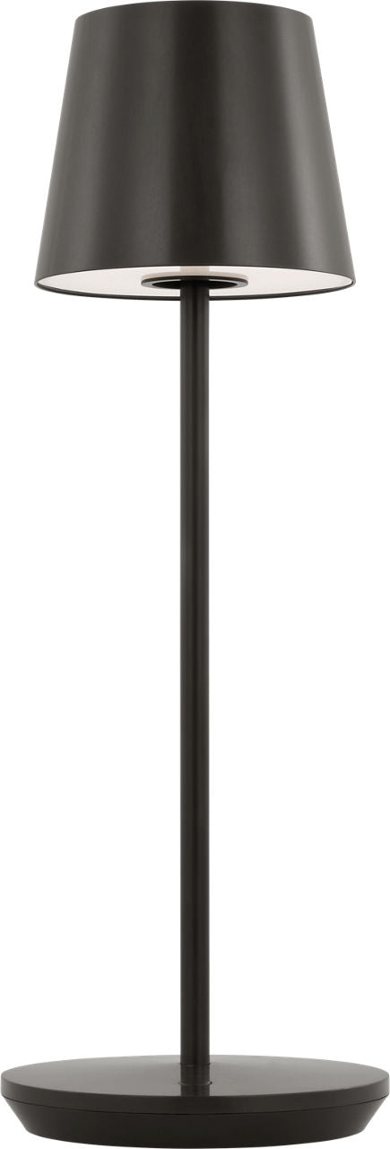 Nevis Accent Rechargeable Table Lamp Bronze 2700K 90 CRI wall charger included