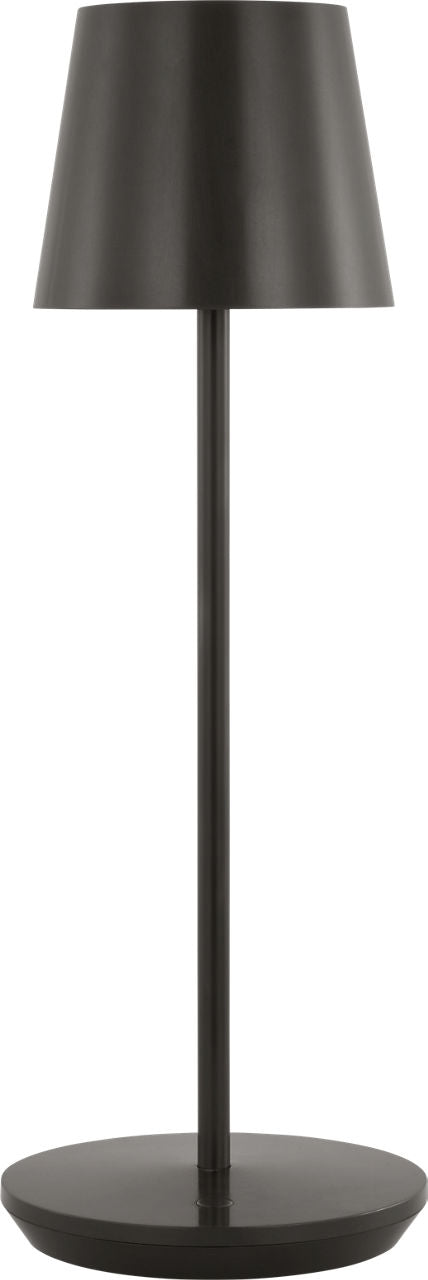 Nevis Accent Rechargeable Table Lamp Bronze 2700K 90 CRI wall charger included