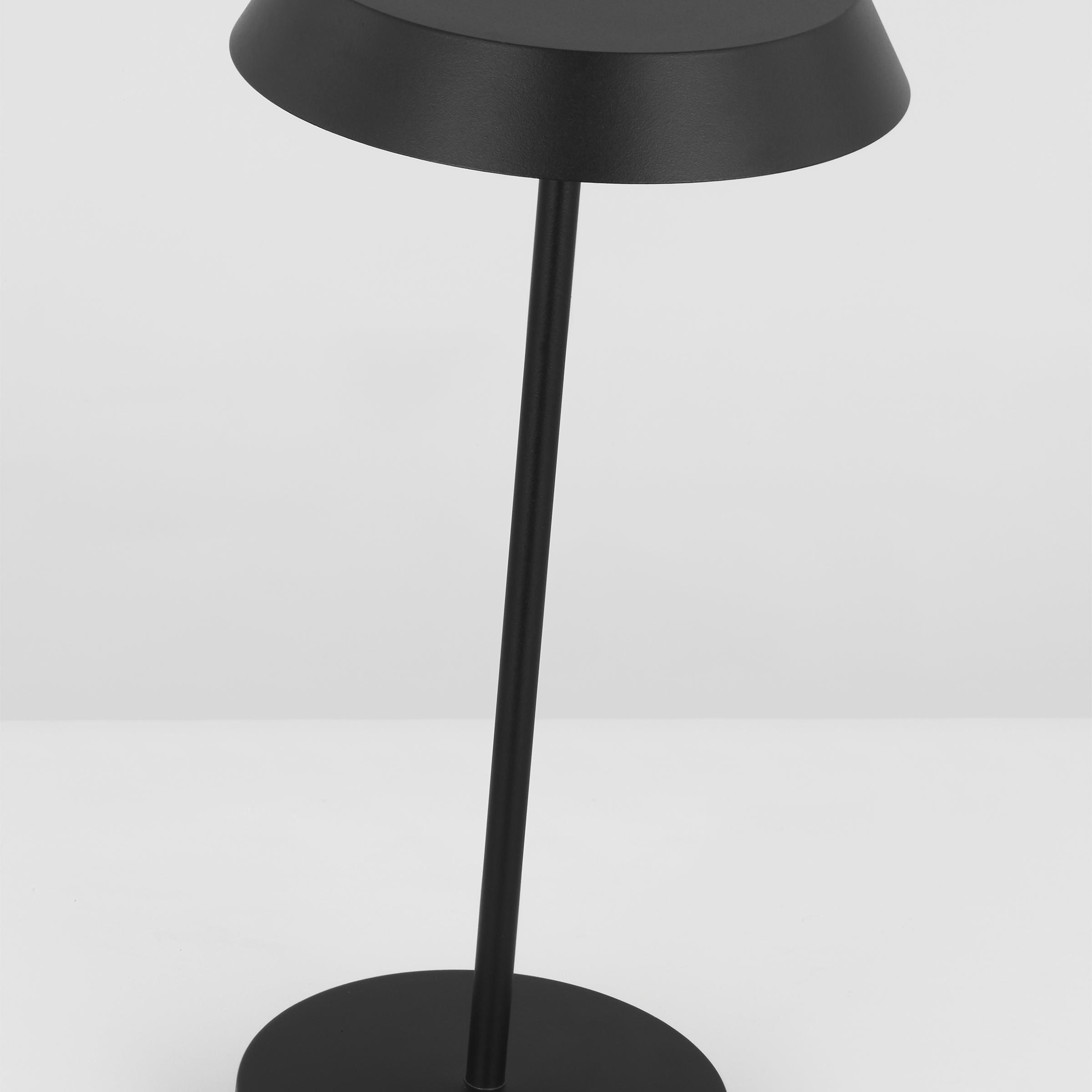 Tepa Accent Rechargeable Table Lamp Black 2700K 90 CRI wall charger included